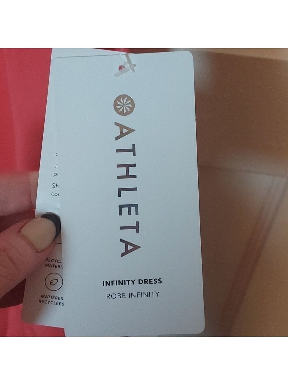 Athleta Infinity Exercise Dress in Coral Petal - Picture 9 of 16